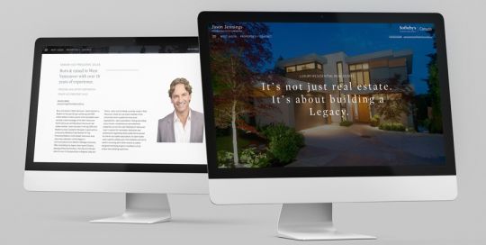 Website re-design for Vancouver legend Jason Jennings at Sotheby's International Realty Canada