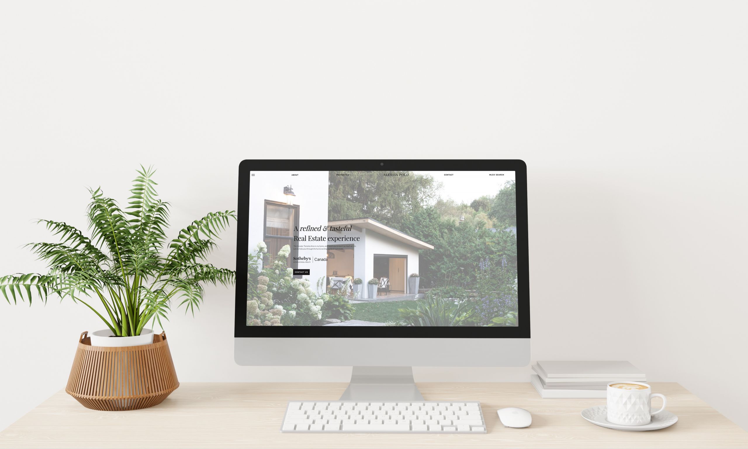 Sotheby's Real Estate Agent Alessia Polo's Website Design