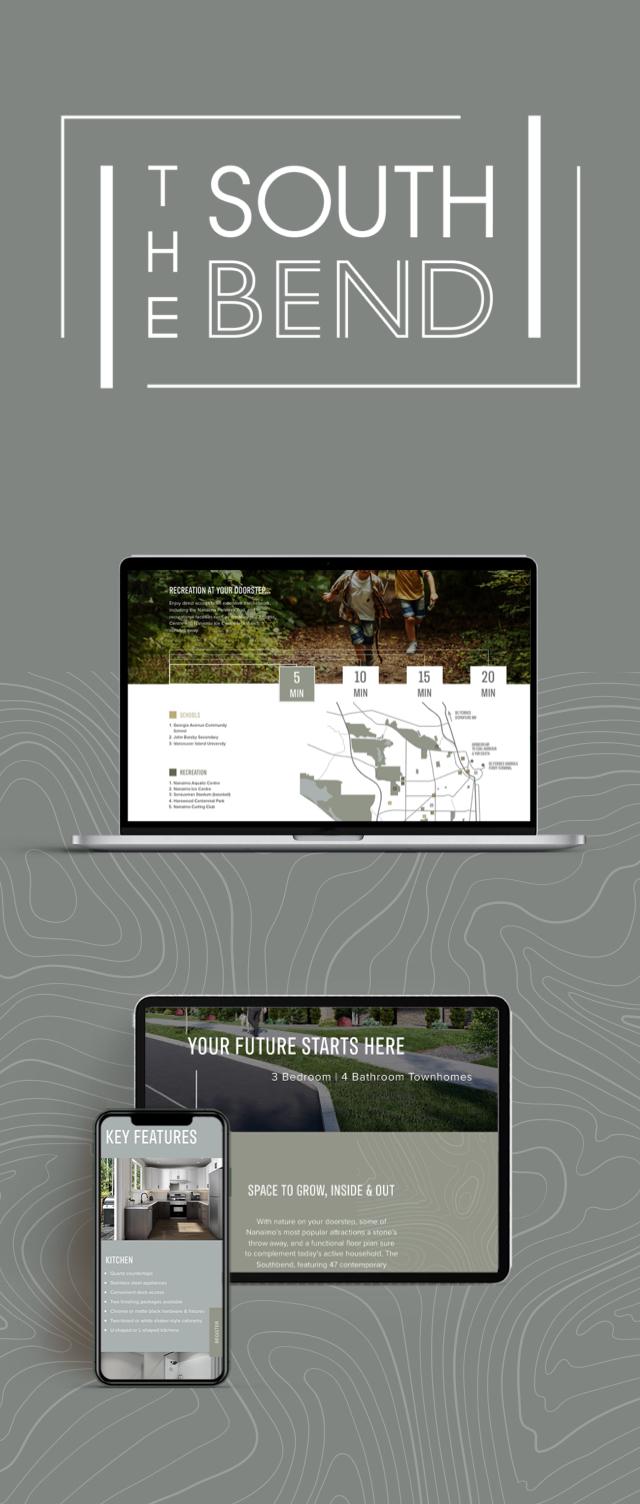 The Southbend website designed and coded by Brixwork.